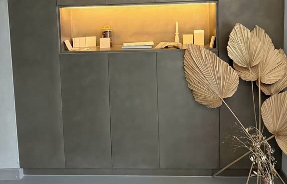 Metal Series microcement finish