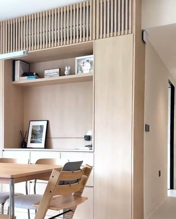 Full-home microcement, study and joinery